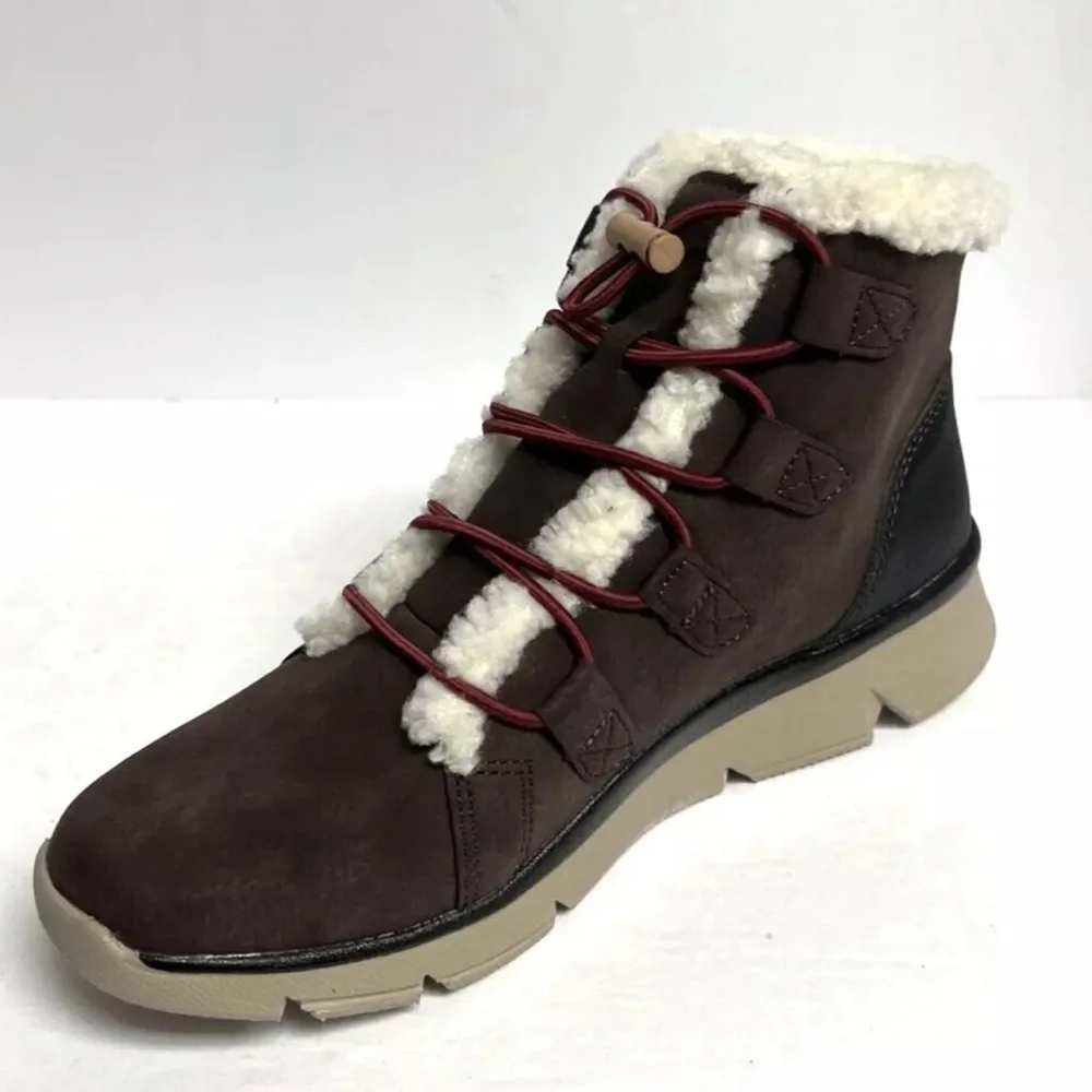 Ryka Womens Chill Out Snow Boot Brown 8 M